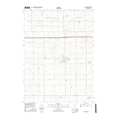 2015 Map of Wellsburg, 2015 Print