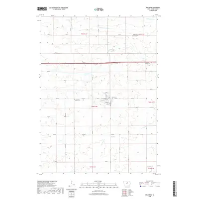 2018 Map of Wellsburg, 2018 Print