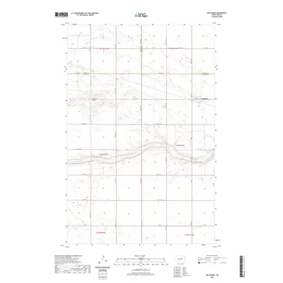 2020 Map of Wellsburg, 2020 Print