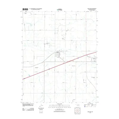 2012 Map of Wellston, 2012 Print