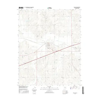 2016 Map of Wellston, 2016 Print