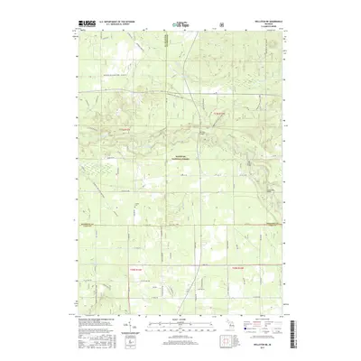 2017 Map of Wellston NE, 2017 Print