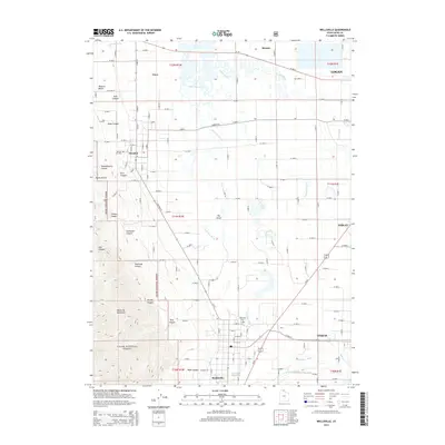 2014 Map of Wellsville, 2014 Print