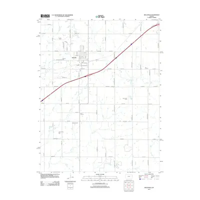 2012 Map of Wellsville, 2012 Print