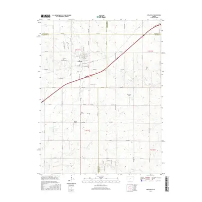 2016 Map of Wellsville, 2016 Print