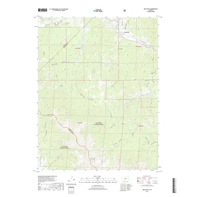2019 Map of Wellsville, 2019 Print