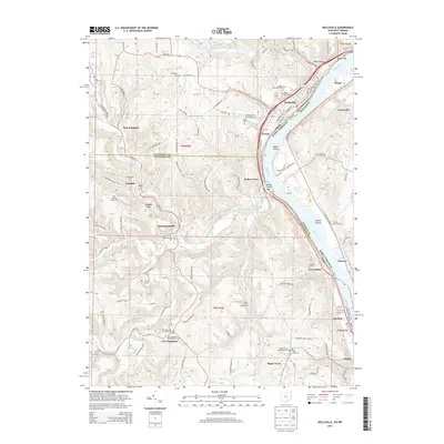 2013 Map of Wellsville, 2013 Print