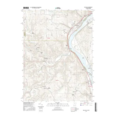2016 Map of Wellsville, 2016 Print