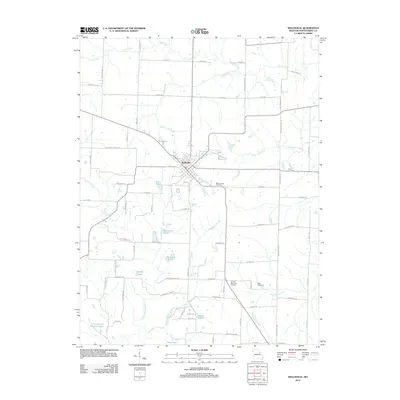 2012 Map of Wellsville, 2012 Print