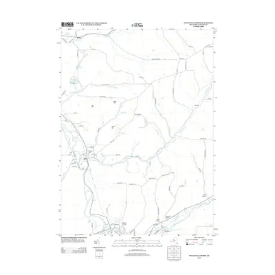 2013 Map of Wellsville North, 2013 Print
