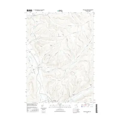 2016 Map of Wellsville North, 2016 Print