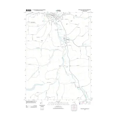 2013 Map of Wellsville South, 2013 Print