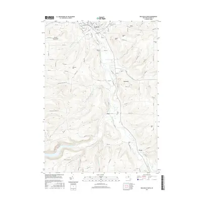 2016 Map of Wellsville South, 2016 Print