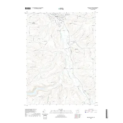 2019 Map of Wellsville South, 2019 Print