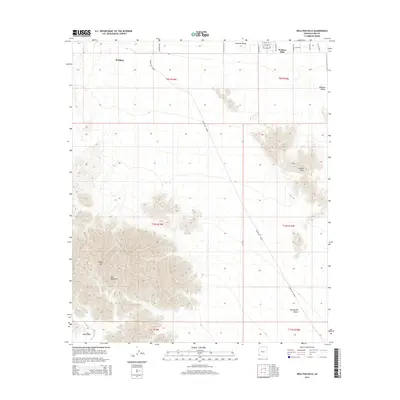 2014 Map of Wellton Hills, 2014 Print