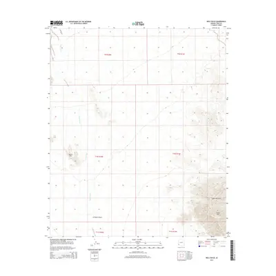 2014 Map of Wellton SE, 2014 Print