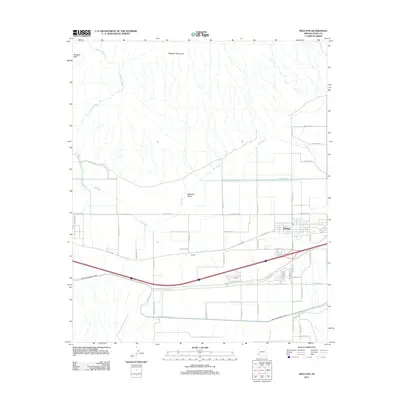 2011 Map of Wellton, 2011 Print