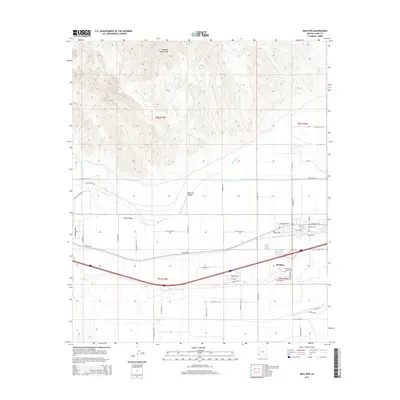 2014 Map of Wellton, 2014 Print