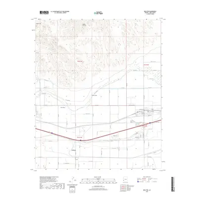 2018 Map of Wellton, 2018 Print