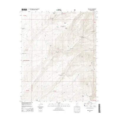 2013 Map of Welty Hill, 2013 Print