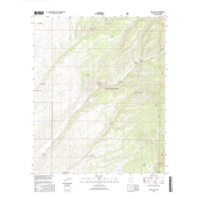 2017 Map of Welty Hill, 2017 Print