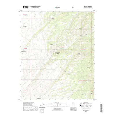 2020 Map of Welty Hill, 2020 Print