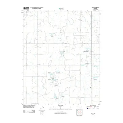 2010 Map of Welty, 2010 Print