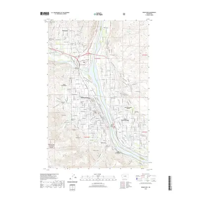 2020 Map of Wenatchee, 2020 Print
