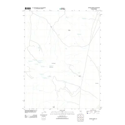 2012 Map of Wenban Spring, 2012 Print