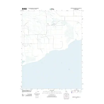 2012 Map of Wendel Hot Springs, 2012 Print