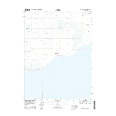 2015 Map of Wendel Hot Springs, 2015 Print