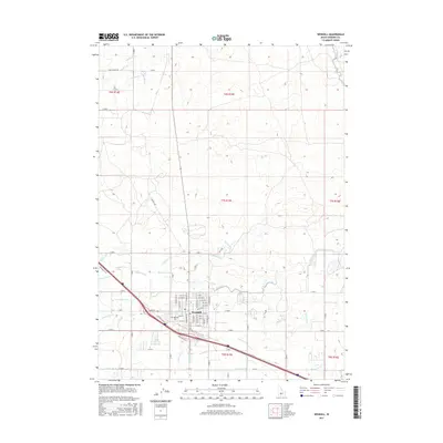 2017 Map of Wendell, 2017 Print