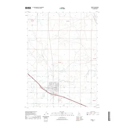 2020 Map of Wendell, 2020 Print