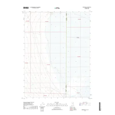 2018 Map of Wendover SE, 2018 Print