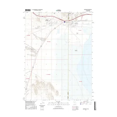 2017 Map of Wendover, 2017 Print