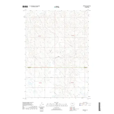 2017 Map of Wendte NE, 2017 Print