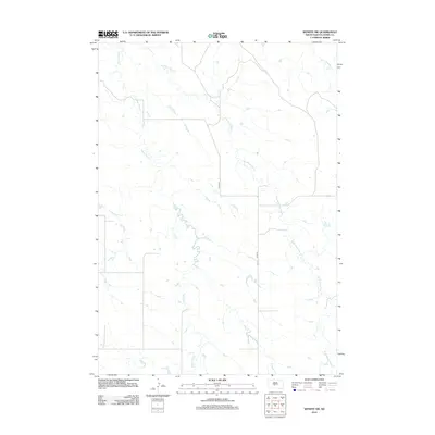 2012 Map of Wendte SW, 2012 Print
