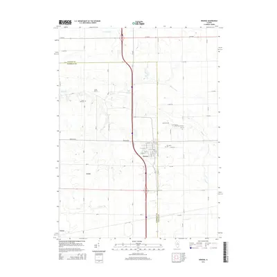2015 Map of Wenona, 2015 Print