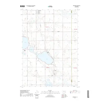 2017 Map of Wentworth, 2017 Print