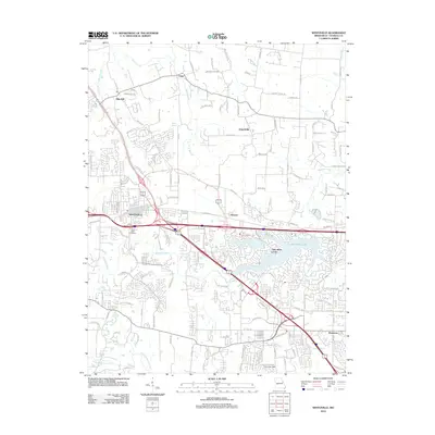 2012 Map of Wentzville, 2012 Print