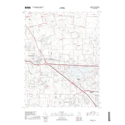 2017 Map of Wentzville, 2017 Print