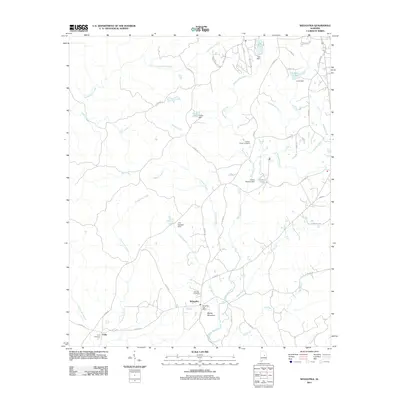 2011 Map of Weogufka, 2011 Print