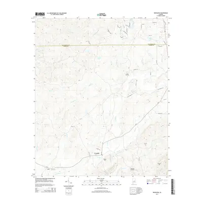 2014 Map of Weogufka, 2014 Print