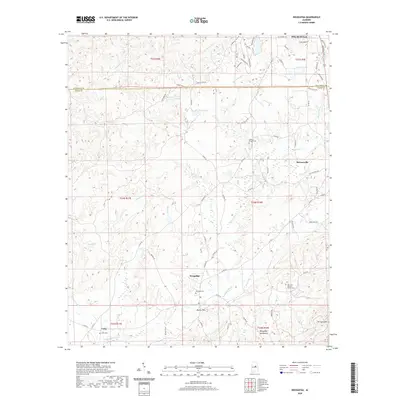 2020 Map of Weogufka, 2020 Print