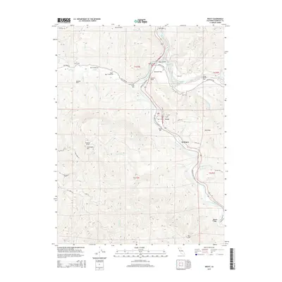 2015 Map of Weott, 2015 Print