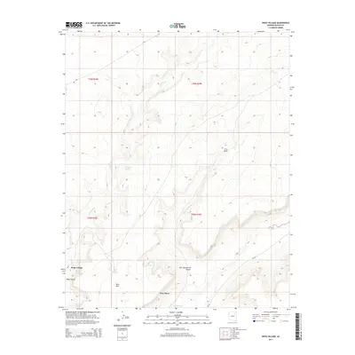2014 Map of Wepo Village, 2014 Print