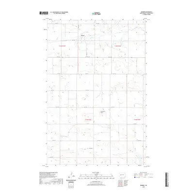 2020 Map of Werner, 2020 Print