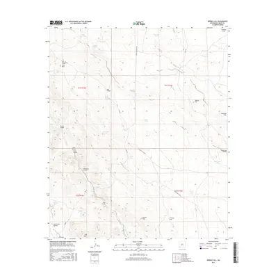 2017 Map of Werney Hill, 2017 Print