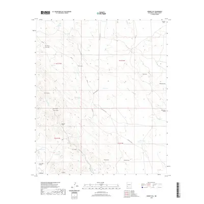 2020 Map of Werney Hill, 2020 Print