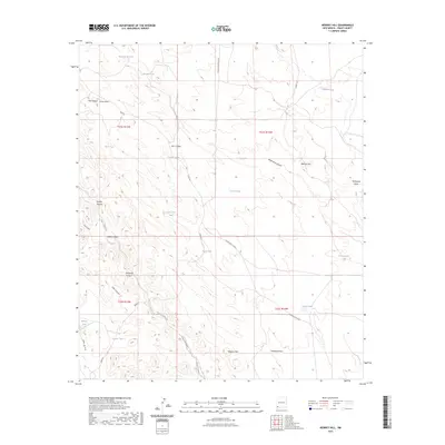 2023 Map of Werney Hill, 2023 Print